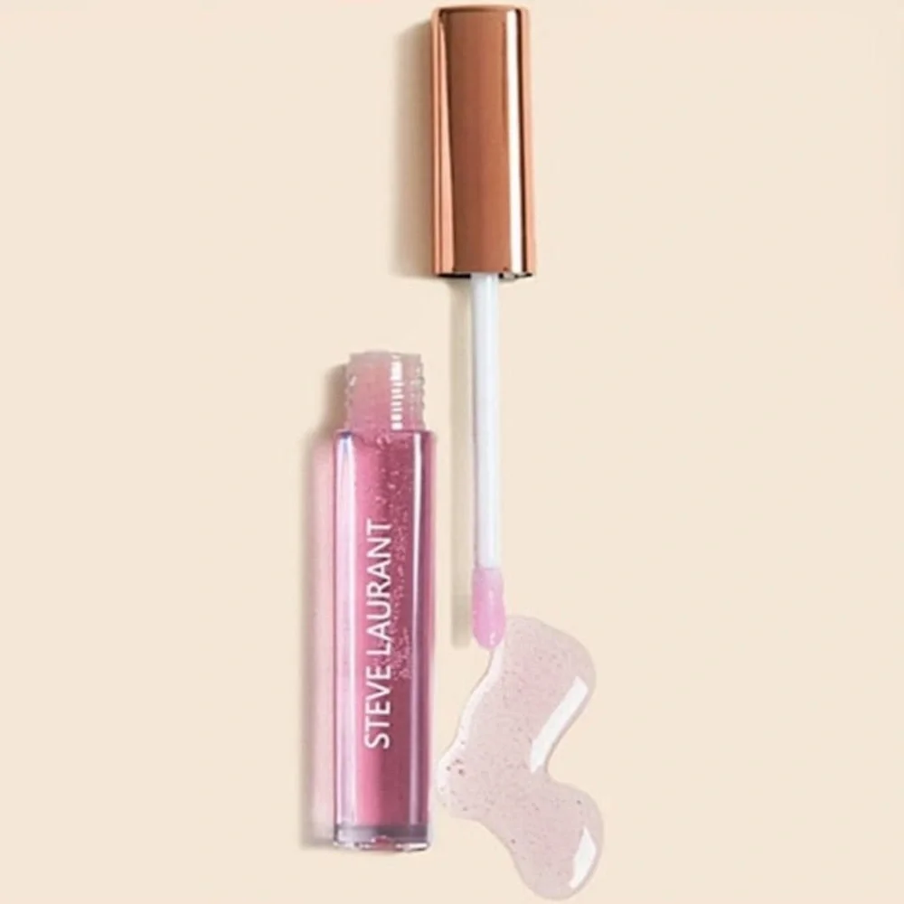NEW Steve Laurant Lip Oil Gloss Orchid Pink Purple Balm NIB